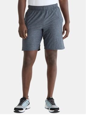 Athletic Works Men's Jersey Knit Shorts, 9" Inseam,
